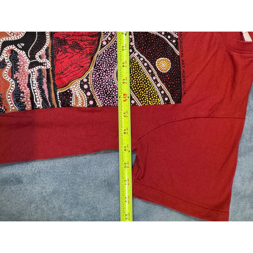 Gooses Danny Eastwood Aboriginal Art Uluru T-Shirt S Red Kangaroo Graphic - Picture 3 of 5